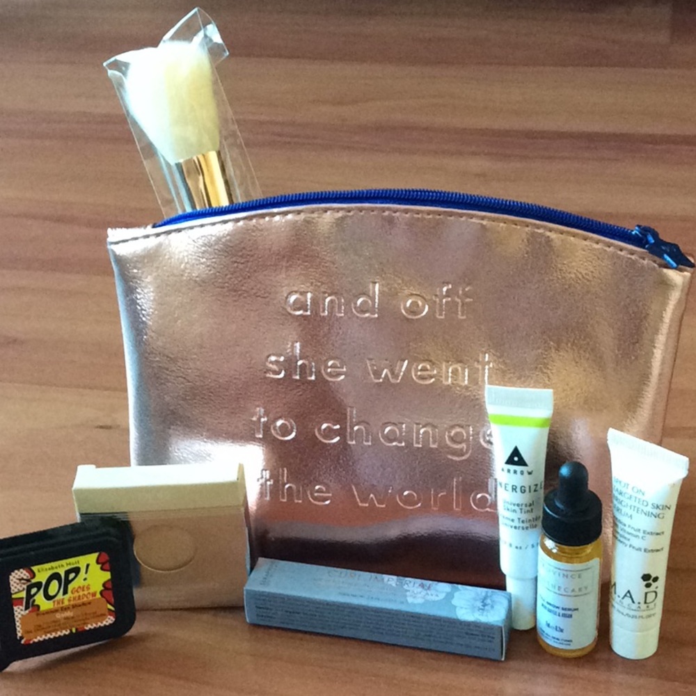 Ipsy Beauty Bag with Make Up